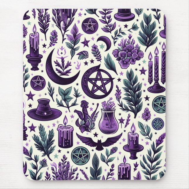 Tapis De Souris A Wiccan Pattern 1 (Devant)