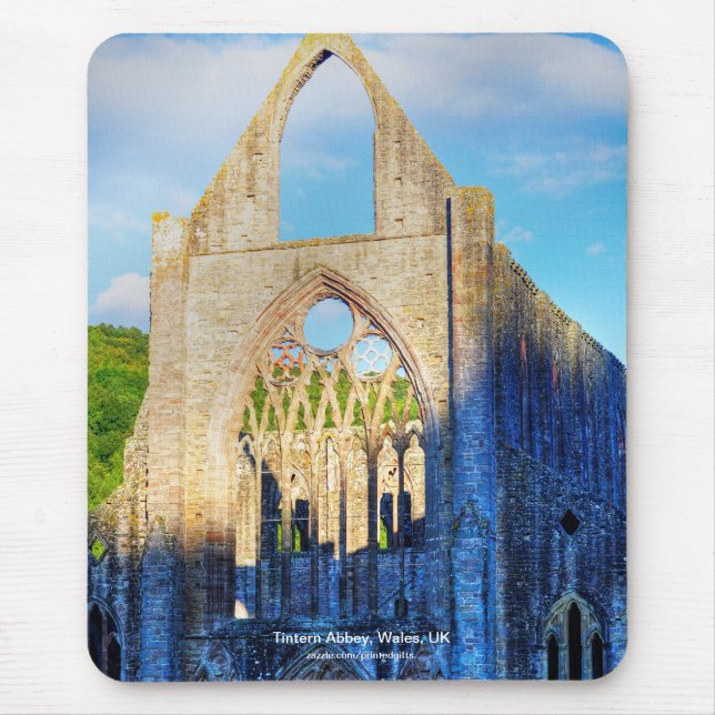 Tapis De Souris Abbaye historique de Tintern Monastère cistercien  (Devant)