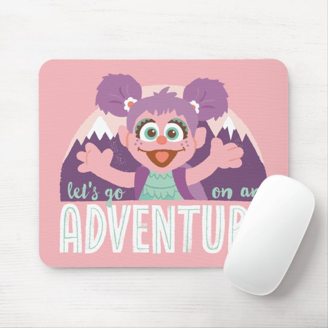Tapis De Souris Abby Cadabby | Allons faire une aventure (Avec souris)
