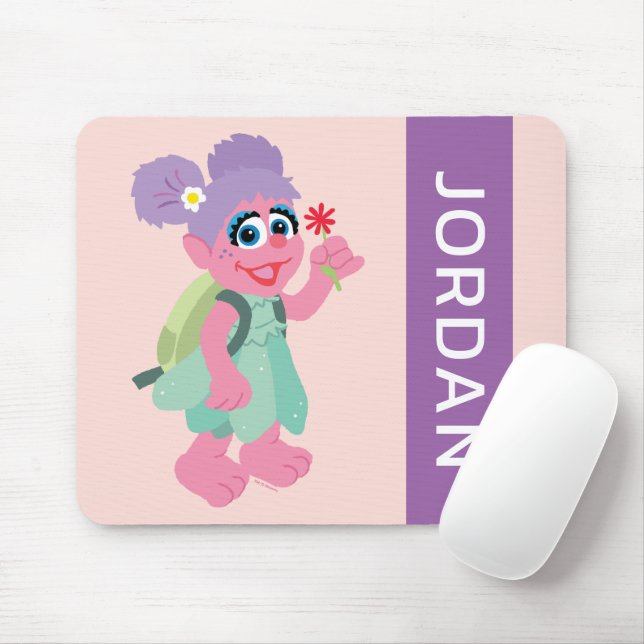 Tapis De Souris Abby Cadabby | Coller les marguerites | Ajouter Vo (Avec souris)