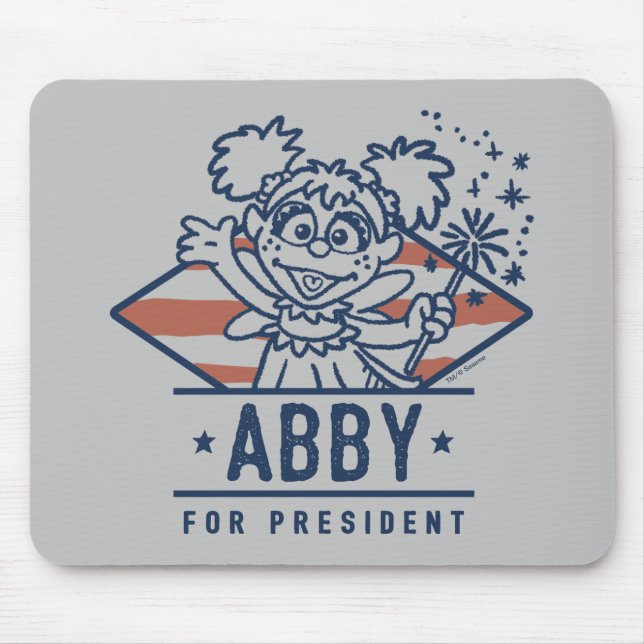 Tapis De Souris Abby Pour Président (Devant)