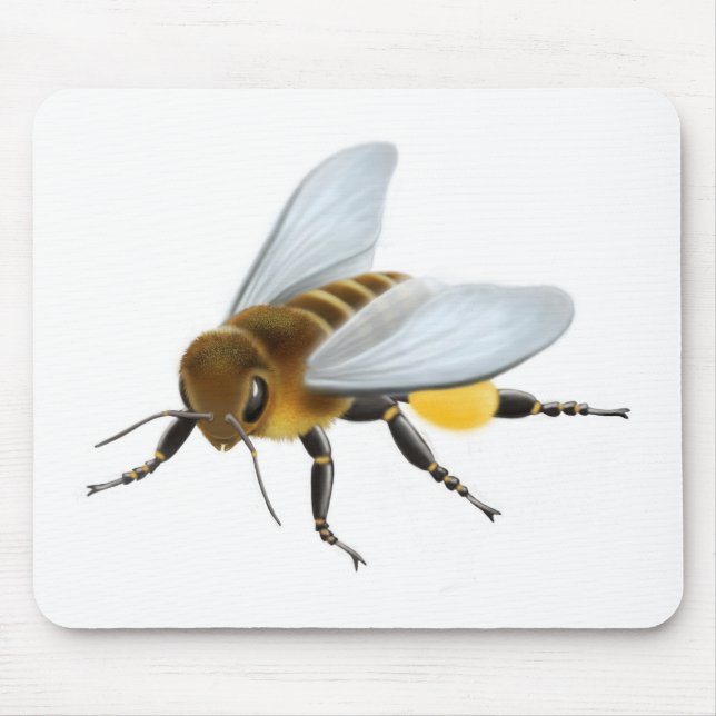 Tapis De Souris Abeille de miel aucuns sig (Devant)