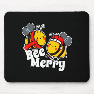 Tapis De Souris Abeille joyeuse _ Mignonnes abeilles à miel Père N