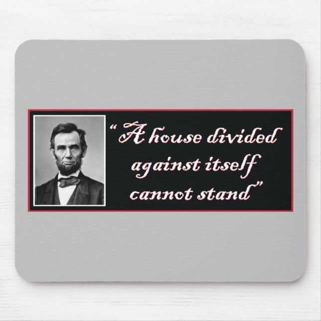 Tapis De Souris Abraham Lincoln (Devant)