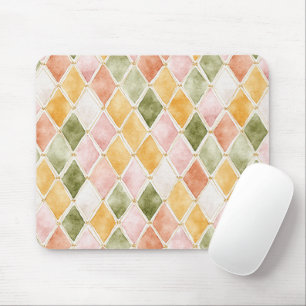 Tapis De Souris Abricot Orange Vert Jaune Blush