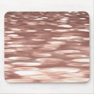 Tapis De Souris Abstract #3: Copper Rose Gold