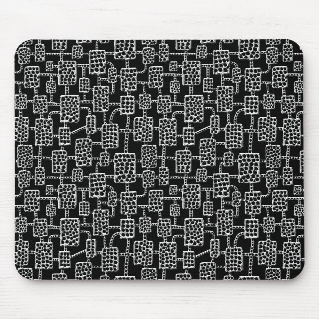 Tapis De Souris Abstrait 041113 - Argent rapide (Devant)