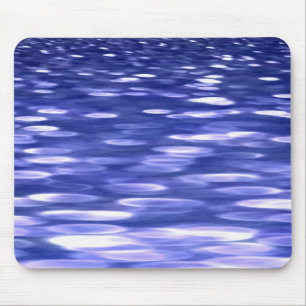 Tapis De Souris Abstrait #3 : Bleu shimmer