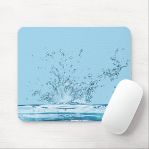 Tapis De Souris Abstrait éclaboussure d'eau