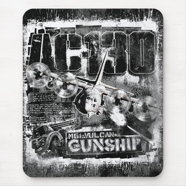 TAPIS DE SOURIS AC-130 (Devant)
