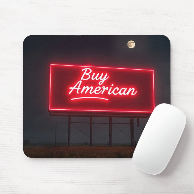 Tapis De Souris Acheter American Red Neon Billboard (Avec souris)
