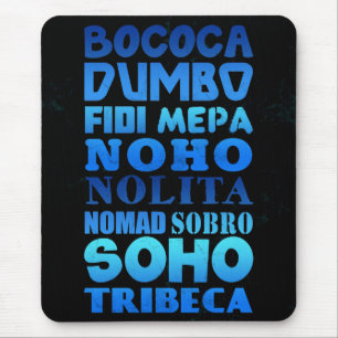 Tapis De Souris Acronymes de New York