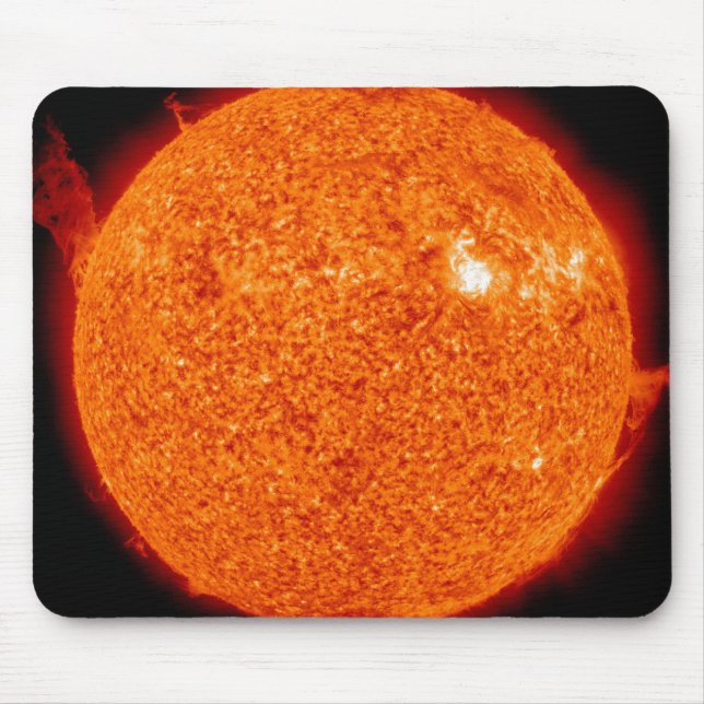 Tapis De Souris Activité solaire sur le Soleil (Devant)