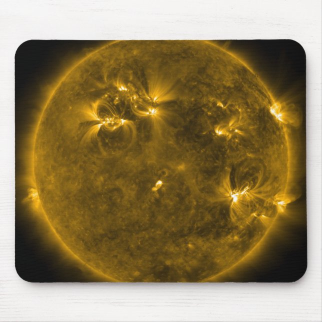 Tapis De Souris Activité solaire sur le Soleil 4 (Devant)