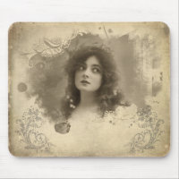 Actrice victorienne Miss Doro Mousepad