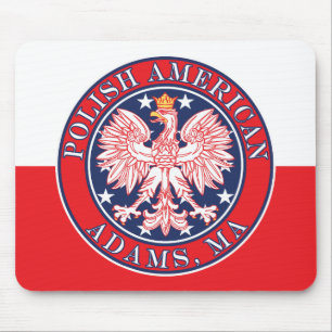 Tapis De Souris Adams Massachusetts polonais
