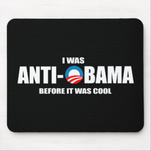 Tapis De Souris Adhésif pour pare-chocs d'Anti-Obama - j'étais
