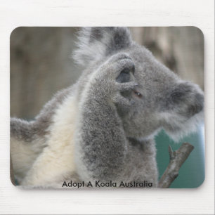 Tapis de souris Adoptez un koala Australie Patte