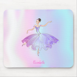Tapis De Souris Adorable Ballerine Holographique