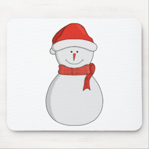 Tapis De Souris Adorable Snowman
