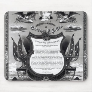 Tapis De Souris Adresse d'adieu du Général Robert E. Lee