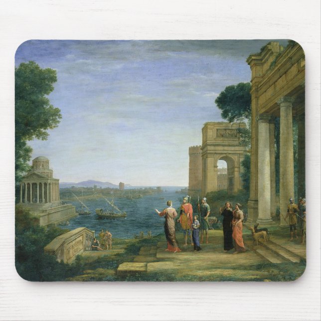 Tapis De Souris Aeneas et Dido à Carthage, 1675 (Devant)
