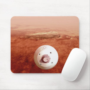 Tapis De Souris Aérocoque Avec Perpersévérance Rover Descente Vers
