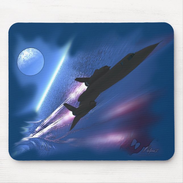 Tapis De Souris Aéronef SHOCKWAVE II Mousepad (Devant)