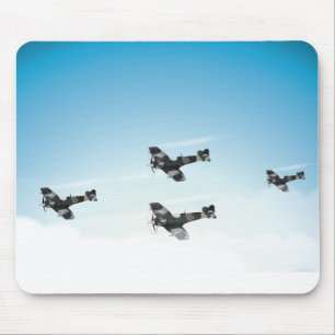 Tapis De Souris Aéronefs vintages