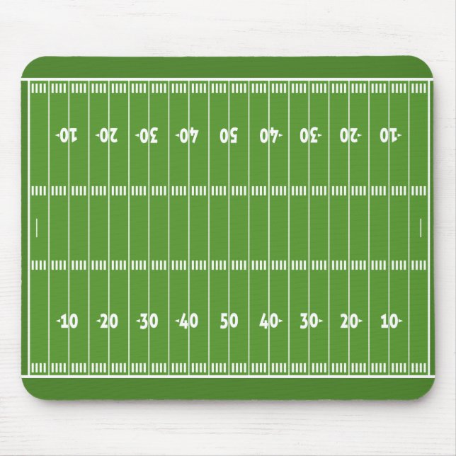 Tapis De Souris Afficher vos couleurs - Football (Devant)