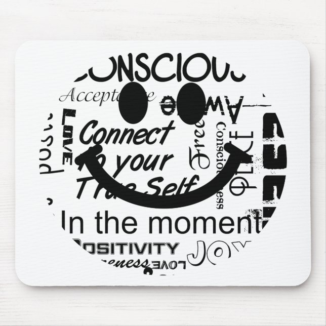Tapis De Souris Affirmations spirituelles (Devant)