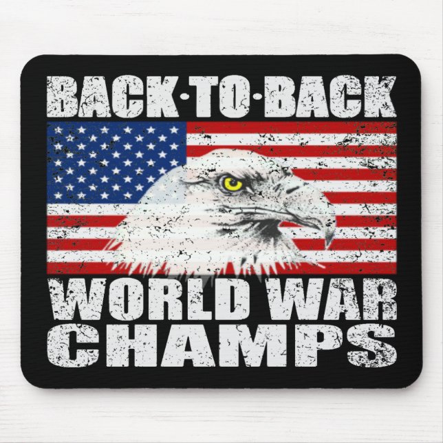 Tapis De Souris Affligé de nouveau aux champions arrières de (Devant)