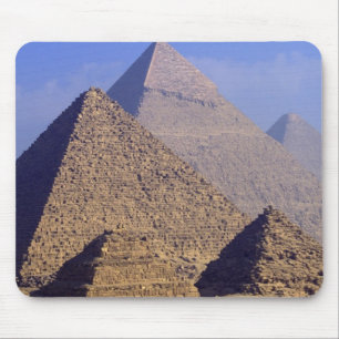 Tapis De Souris Afrique, Egypte, Caire, Gizeh. Grandes pyramides