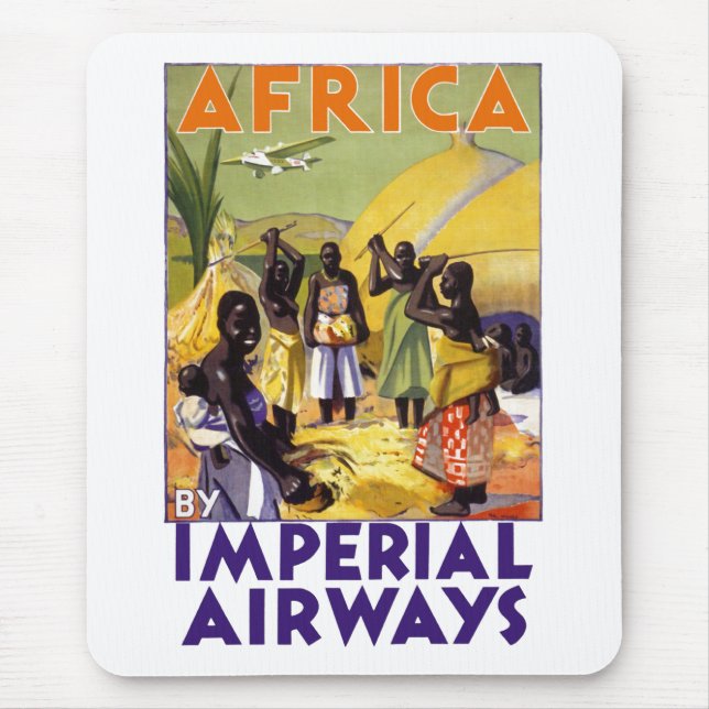Tapis De Souris Afrique par Imperial Airways (Devant)