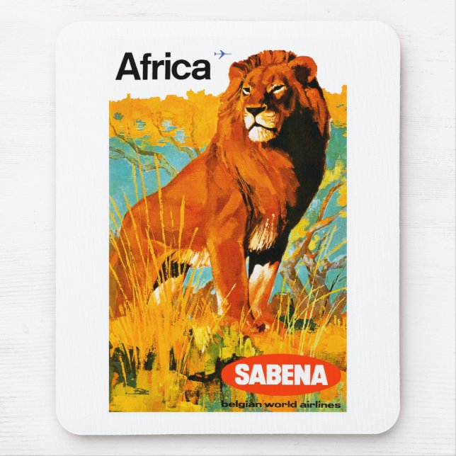 Tapis De Souris Afrique ~ Sabena (Devant)