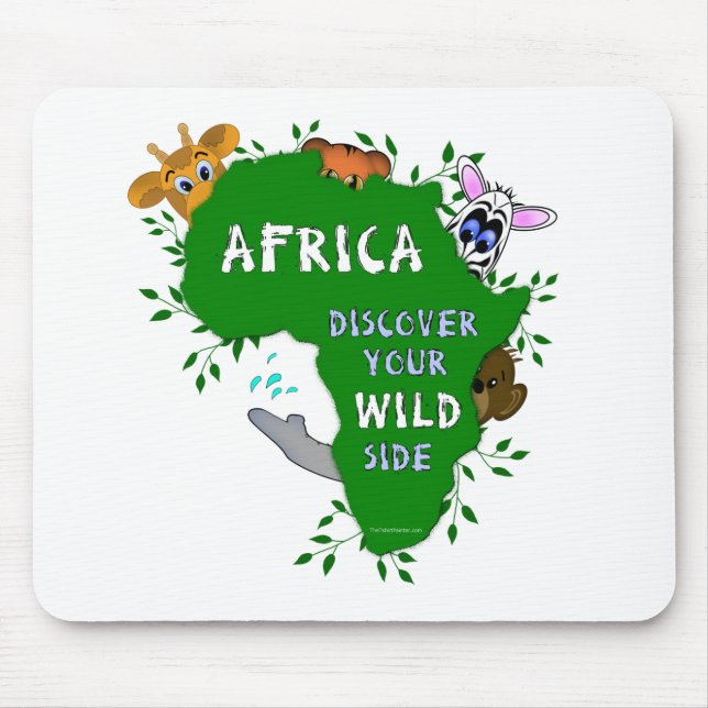 Tapis De Souris Afrique sauvage (Devant)
