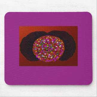 Tapis De Souris Afro Floral 