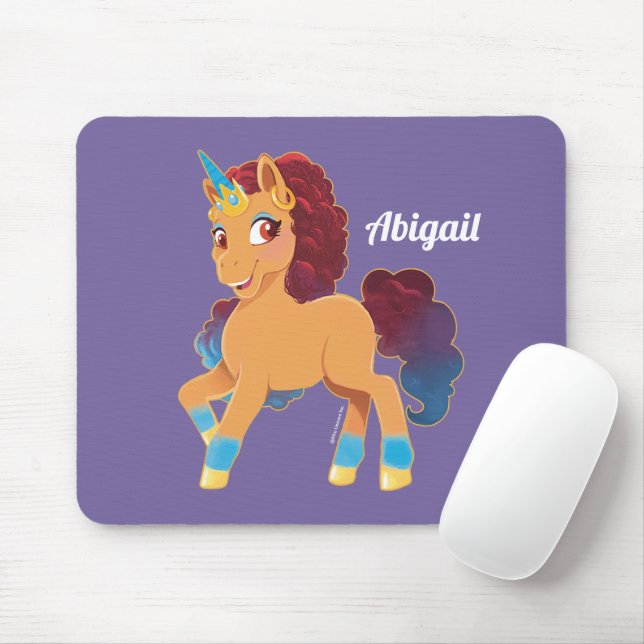 Tapis De Souris Afro Unicorn | La divine danse (Avec souris)