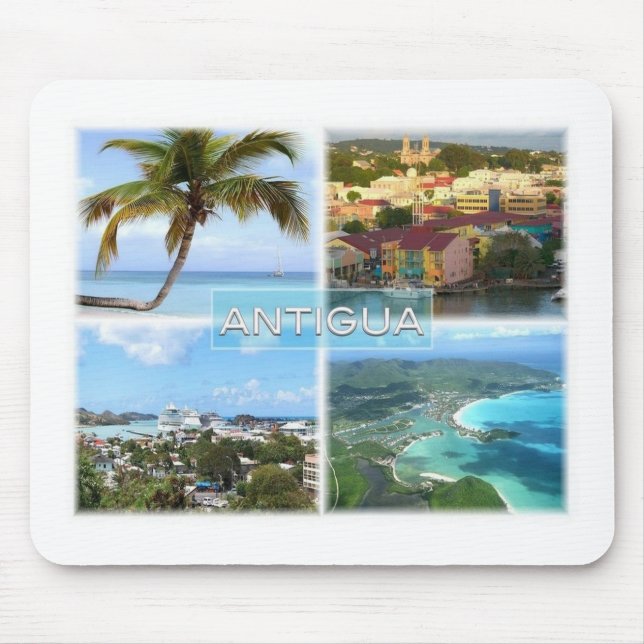 Tapis De Souris AG Antigua - Hugo Tree - Saint Johns - (Devant)