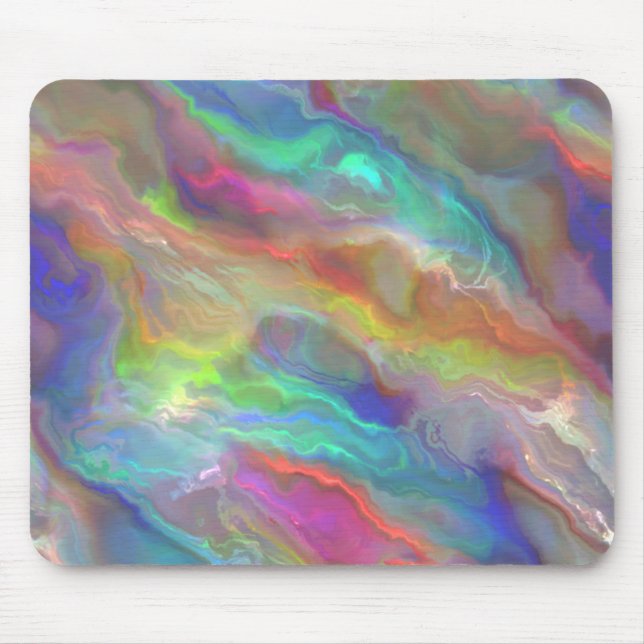 Tapis De Souris Agate Opale (Devant)