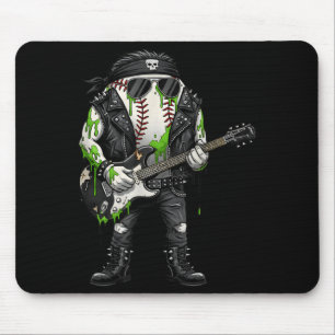 Tapis De Souris Agence non gouvernementale Rocker Baseball Es Horr