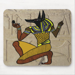 Tapis De Souris Agenouillement Anubis Mousepad