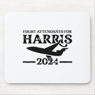 Tapis De Souris Agents De Vol Pour Les Élections De Kamala Harris