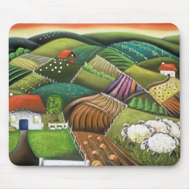 Tapis De Souris Agriculture dans le Wairarapas (Devant)