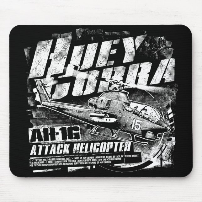 Tapis De Souris AH-1G HueyCobra Pad Mousepad (Devant)