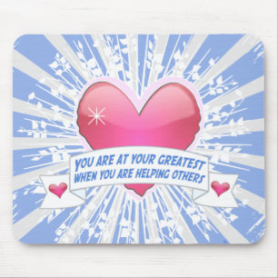Tapis De Souris Aider les autres