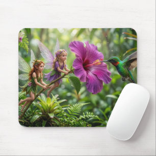 Tapis De Souris Aides Pixies Colibri