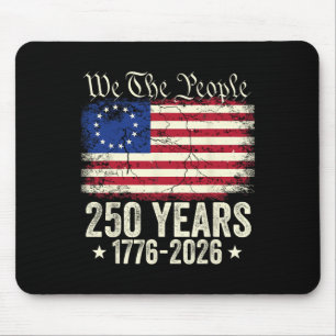 Tapis De Souris Aigle 250 Ans Américain 1776 2026 250e Naissance É