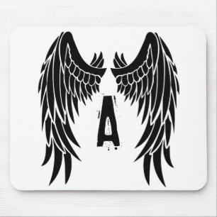 Tapis De Souris Aile Monogramme Tattoo Angel