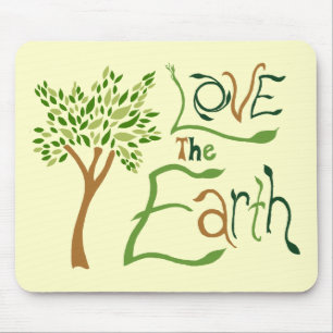 Tapis De Souris Aimez la terre Mousepad